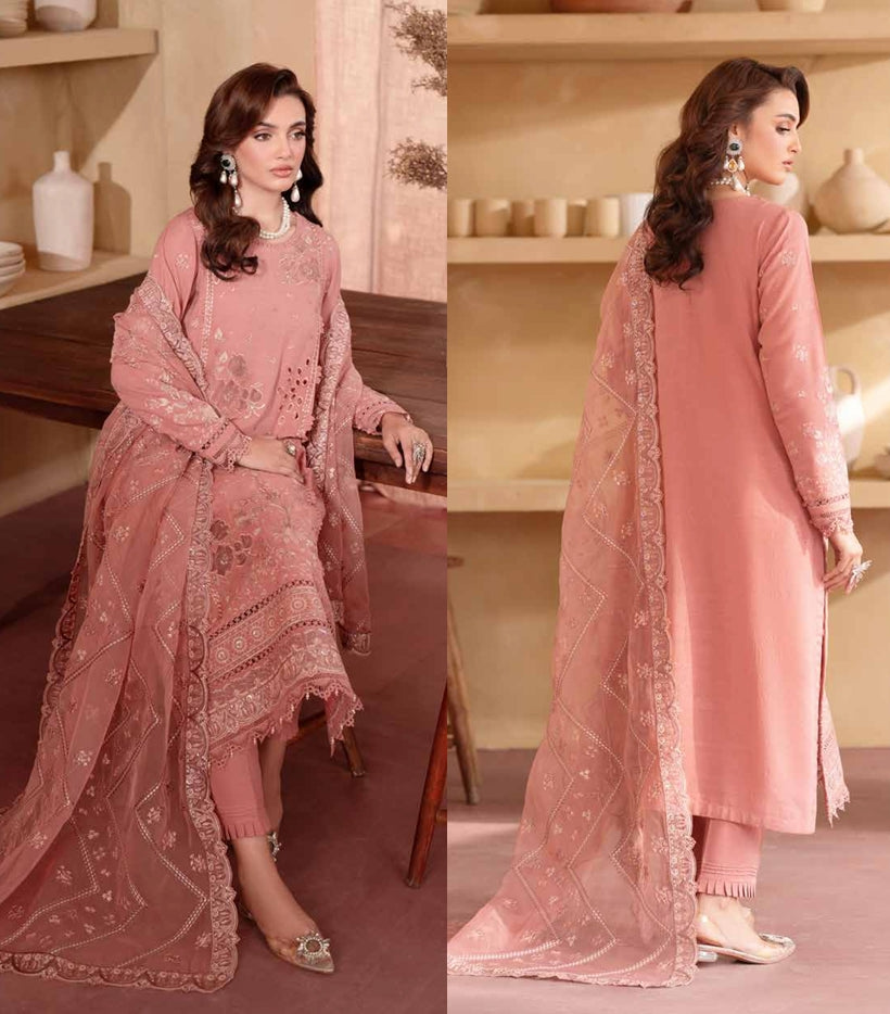 NUREH Embroidered Karandi Collection-NE-130