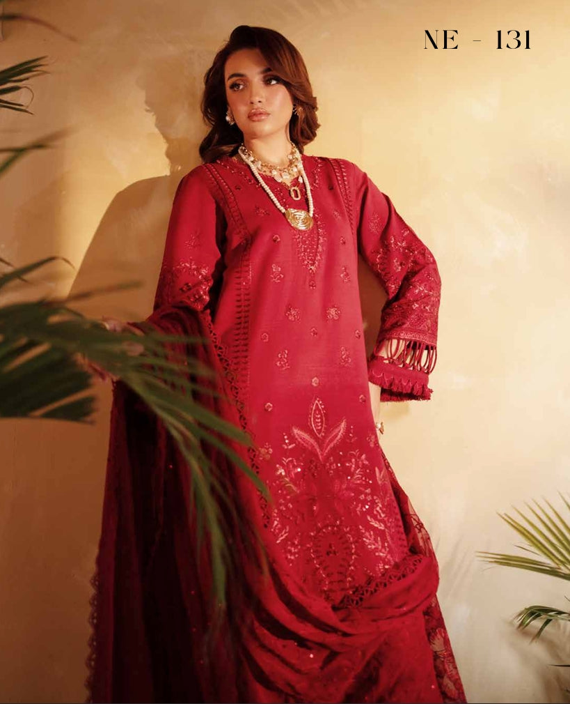 NUREH Embroidered Karandi Collection-NE-131