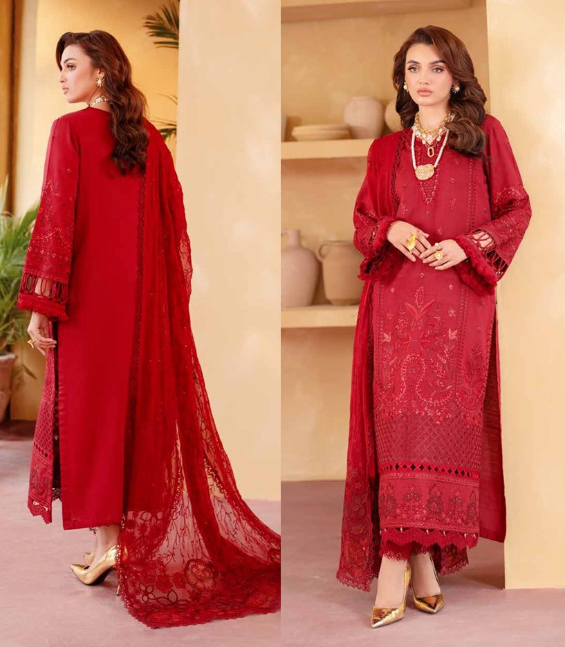 NUREH Embroidered Karandi Collection-NE-131