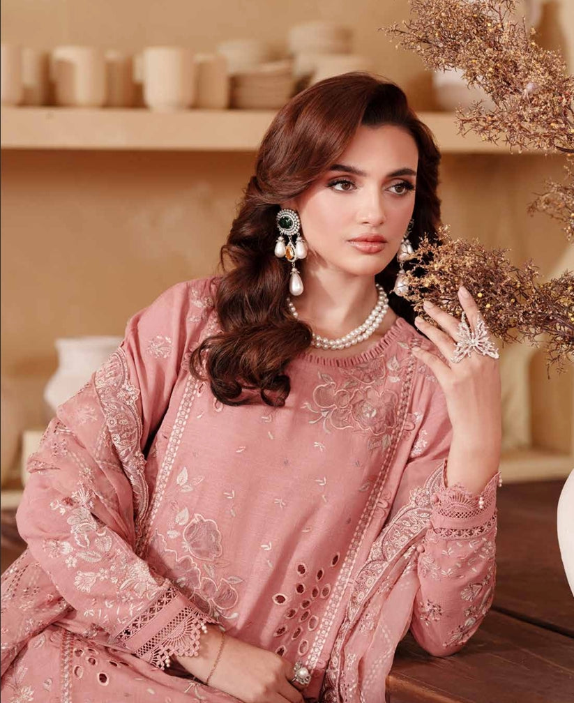 NUREH Embroidered Karandi Collection-NE-130