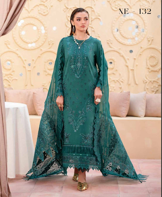 NUREH Embroidered Karandi Collection-NE-132