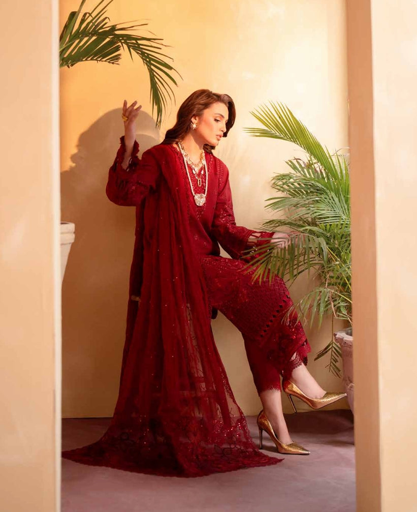 NUREH Embroidered Karandi Collection-NE-131